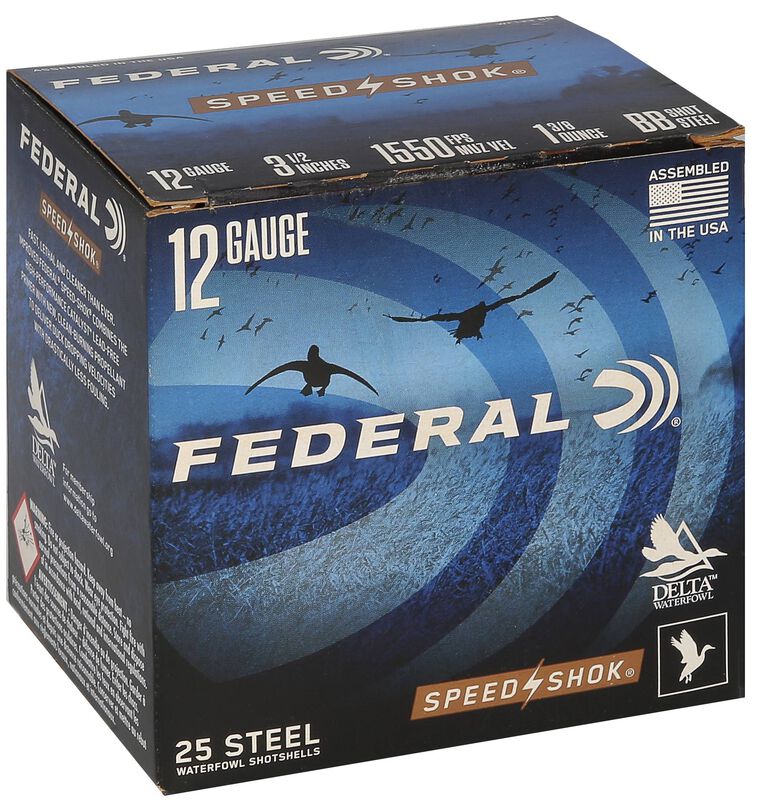 Speed-Shok, 12 Gauge, BB Shot, 3-1/2 in, 1 3/8 oz, 1550 fps