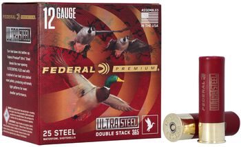 Ultra Steel, 12 Gauge, 3 and 5 Shot, 3 in, 1 1/4 oz, 1450 fps