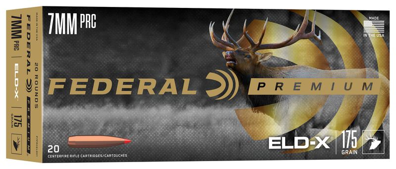 ELD-X, 7MM PRC, 175 Grain, ELD-X, 3000 fps