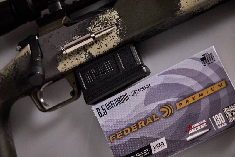 Terminal Ascent, 6.5 Creedmoor +Peak, 130 Grain, Terminal Ascent, 3100 fps