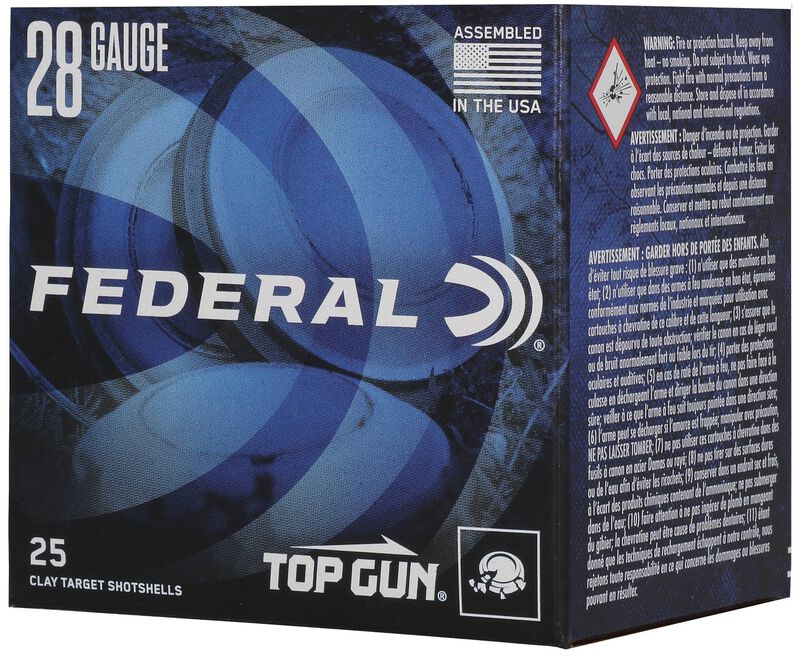 Top Gun, 28 Gauge, 7.5 Shot, 2-3/4 in, 3/4 oz, 1330 fps