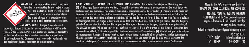 Gold Medal Sierra MatchKing, 308 Win, 168 Grain, Sierra Matchking Boat-Tail Hollow Point, 2650 fps