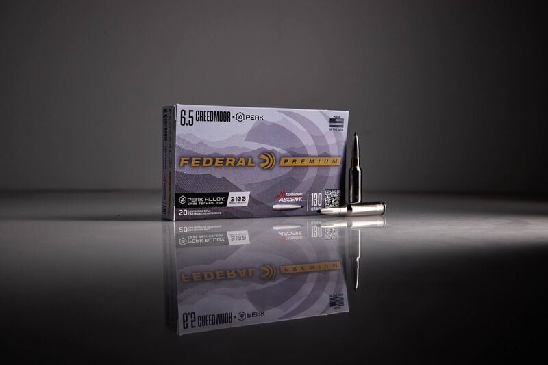 Terminal Ascent, 6.5 Creedmoor +Peak, 130 Grain, Terminal Ascent, 3100 fps
