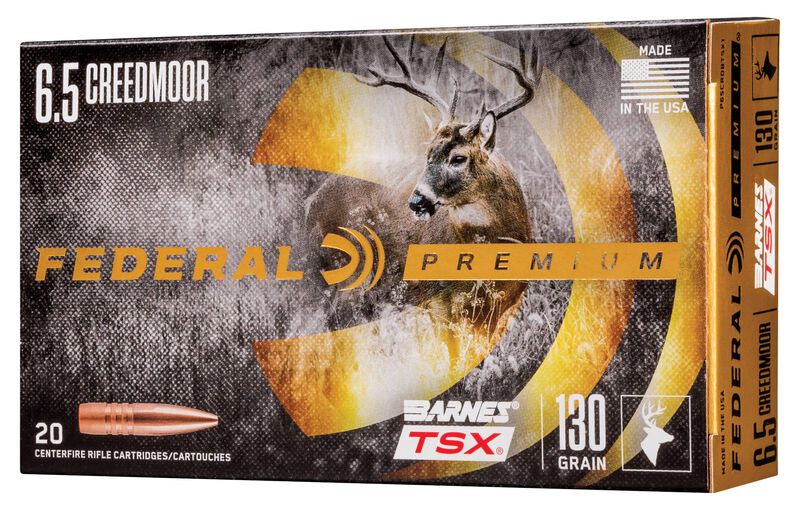 Barnes TSX, 6.5 Creedmoor, 130 Grain, Barnes Triple-Shock X Bullet &#40;TSX&#41;, 2825 fps