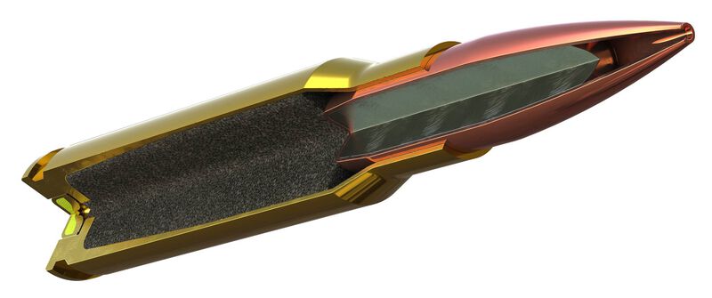 Gold Medal Berger, 308 Win, 185 Grain, Berger Jugernaught OTM, 2600 fps