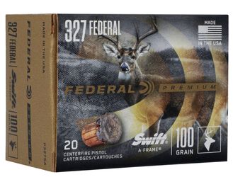 Swift A-Frame, 327 Federal Magnum, 100 Grain, Swift A-Frame, 1500 fps