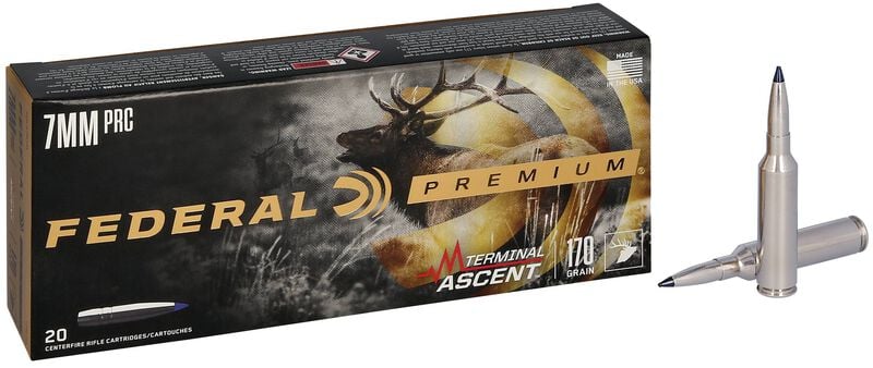 Terminal Ascent, 7MM PRC, 155 Grain, Terminal Ascent, 3100 fps