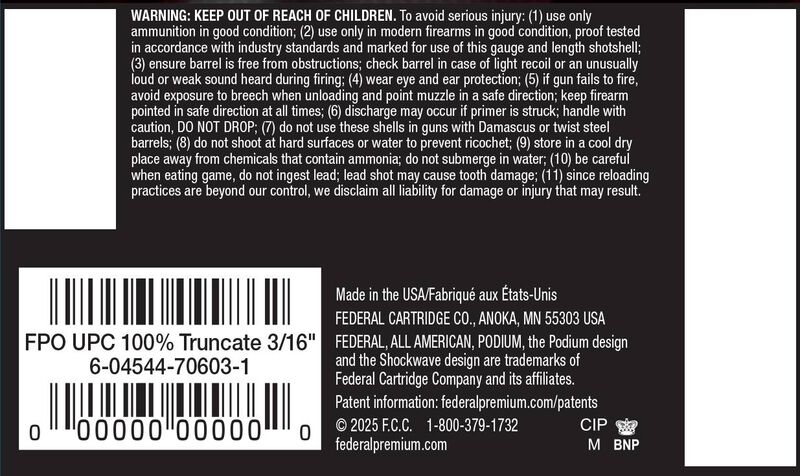 All American, 12 Gauge, 8 Shot, 2-3/4 in, 1 1/8 oz, 1145 fps