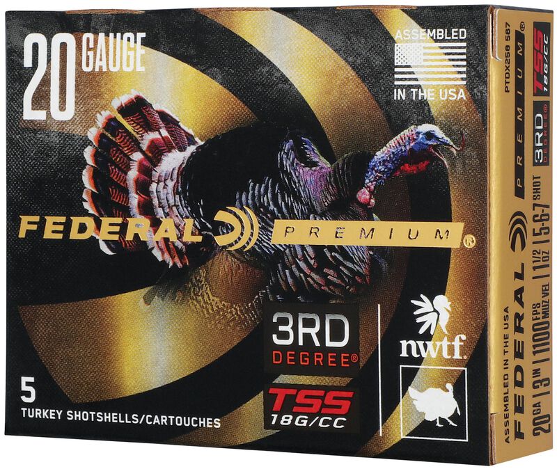 3rd Degree with HEAVYWEIGHT TSS, 20 Gauge, 5, 6 and 7 Shot, 3 in, 1 1/2 oz, 1100 fps