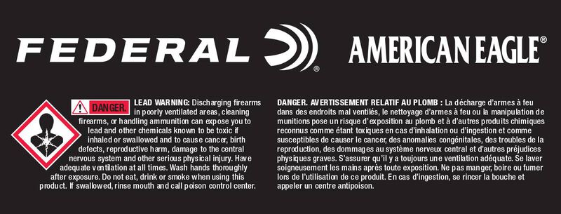 American Eagle Rifle, 30 Carbine, 110 Grain, Full Metal Jacket, 1990 fps