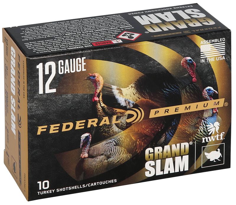 Grand Slam, 12 Gauge, 4 Shot, 3-1/2 in, 2 oz, 1200 fps
