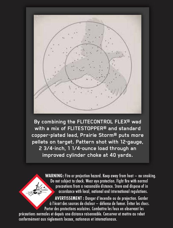 Prairie Storm FS Lead, 20 Gauge, 5 Shot, 3 in, 1 1/4 oz, 1300 fps