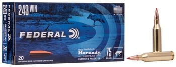 Varmint & Predator, 243 Win, 75 Grain, Hornady&reg; V-Max&reg;, 3425 fps