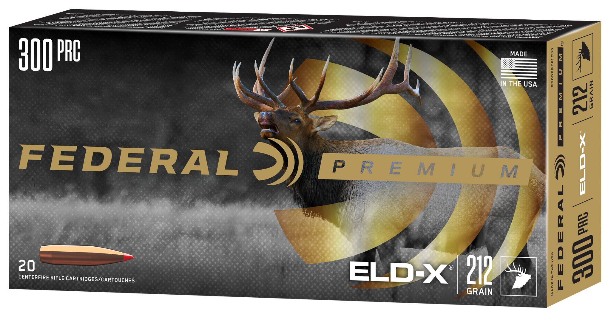 Federal 300 PRC 212gr ELD-X – Powerful 300 PRC Hunting Ammo, 2860 fps, 20 Rounds 4 Federal 300 PRC 212gr ELD-X – Powerful 300 PRC Hunting Ammo, 2860 fps, 20 Rounds - Image 4