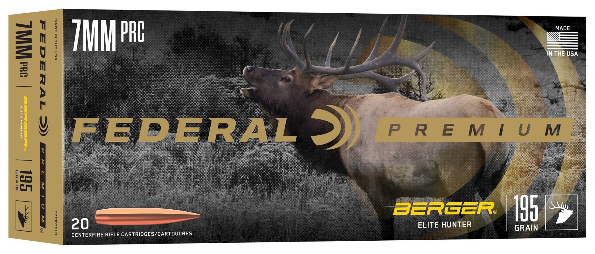 Federal 7mm PRC 195gr Berger Elite Hunter – Proven 7mm PRC Long Range Hunting Ammo, 2760 fps, 20 Rounds 2 Federal 7mm PRC 195gr Berger Elite Hunter – Proven 7mm PRC Long Range Hunting Ammo, 2760 fps, 20 Rounds - Image 2