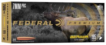 Berger Elite Hunter, 7MM PRC, 195 Grain, Berger, 2760 fps
