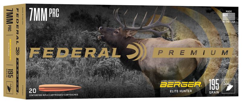 Berger Elite Hunter, 7MM PRC, 195 Grain, Berger, 2760 fps