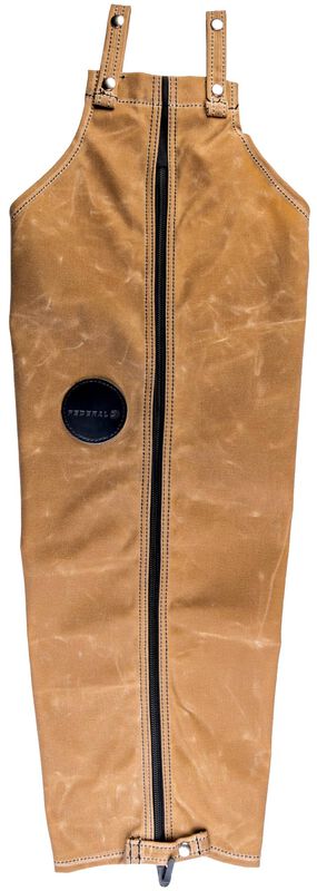 Federal/Duluth Pack Chaps, Khaki, Waxed Canvas