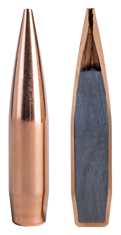 Gold Medal Berger, 6mm Creedmoor, 105 Grain, Berger Hybrid, 2950 fps