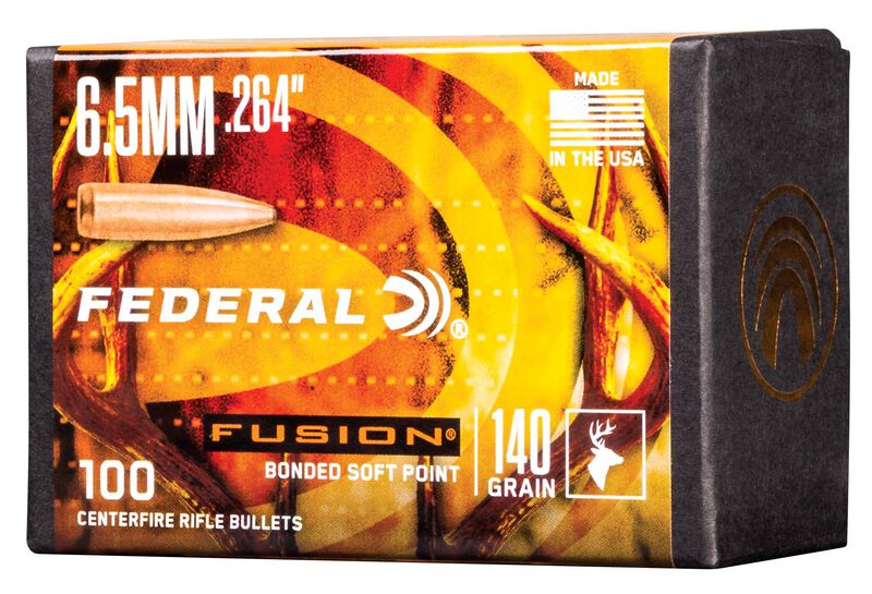 Fusion Component Bullet, .264, 140 Grain