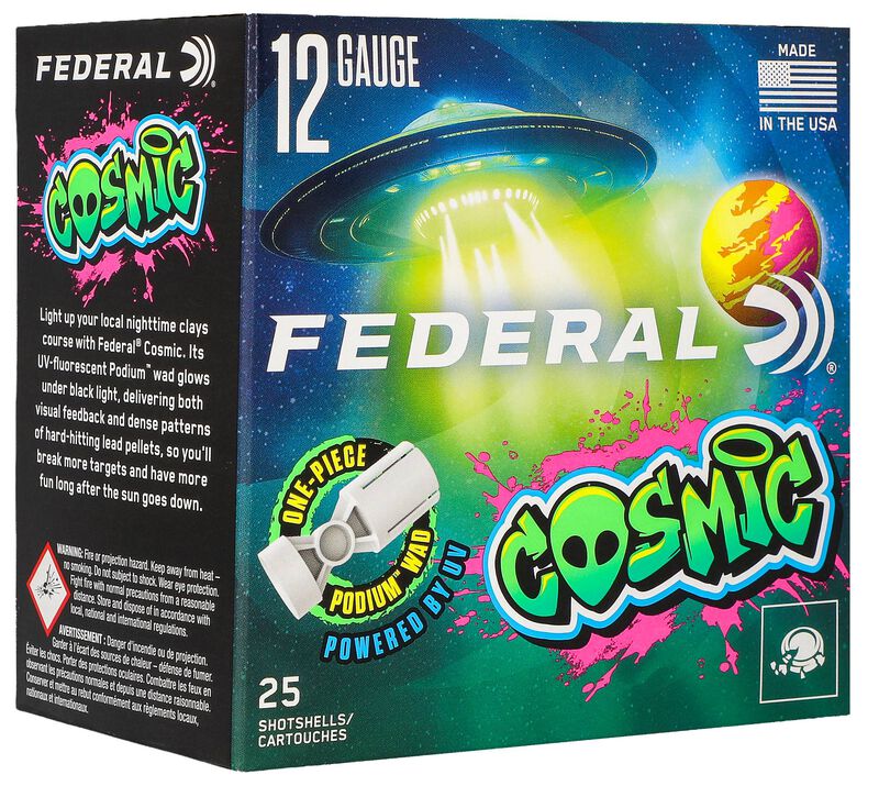 Cosmic, 12 Gauge, 8 Shot, 2-3/4 in, 1 1/8 oz, 1145 fps