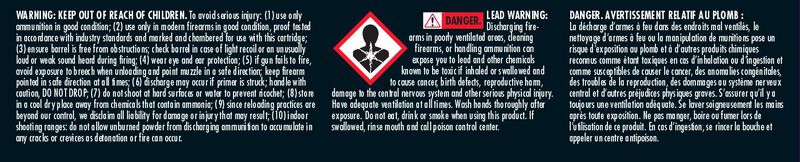 Power-Shok Copper Rifle, 300 Blackout, 120 Grain, Copper HP, 2100 fps