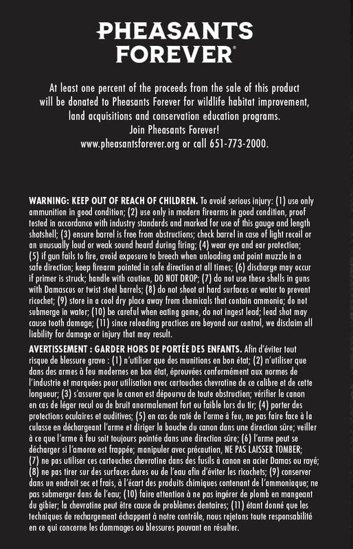 Prairie Storm FS Lead, 12 Gauge, 5 Shot, 3 in, 1 5/8 oz, 1350 fps