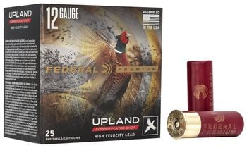 Upland High Velocity, 12 Gauge, 7.5 Shot, 2-3/4 in, 1 1/8 oz, 1500 fps