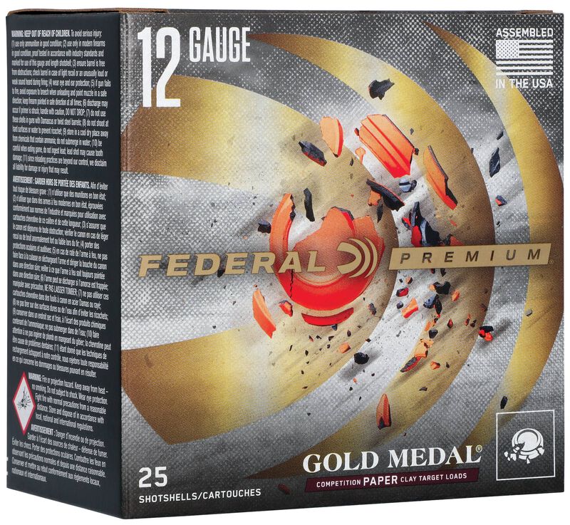 Gold Medal Paper, 12 Gauge, 7.5 Shot, 2-3/4 in, 1 oz, 1330 fps