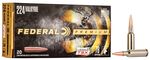 Barnes TSX, 224 Valkyrie, 78 Grain, Barnes Triple-Shock X Bullet (TSX), 2850 fps