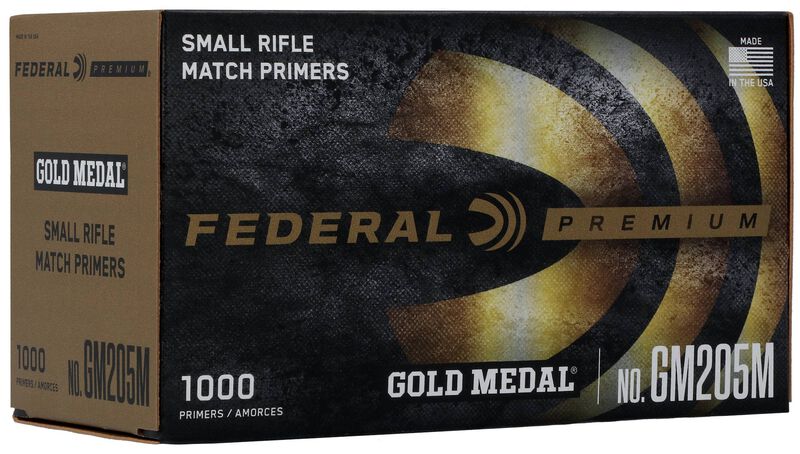 Gold Medal Centerfire Primer, Small Rifle Match