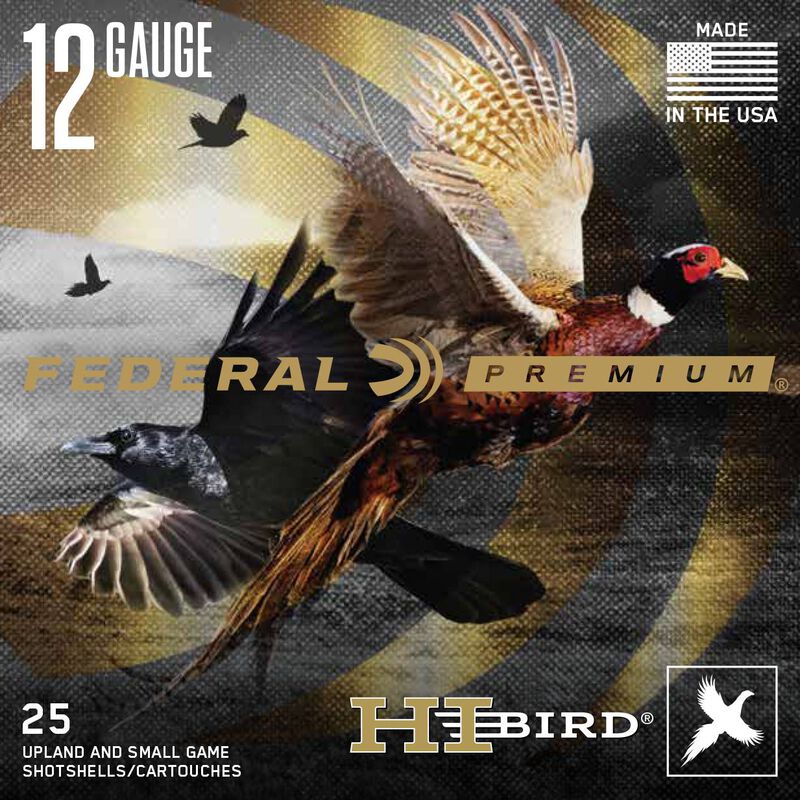 HI-BIRD, 12 Gauge, 5 Shot, 2-3/4 in, 1 1/4 oz, 1330 fps