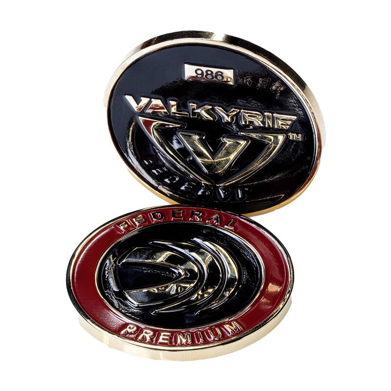 Federal Valkyrie Challenge Coin, 2 inch, Metal