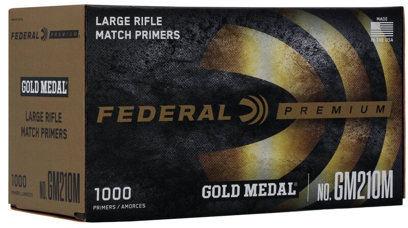 Gold Medal Centerfire Primer, Large Rifle Match