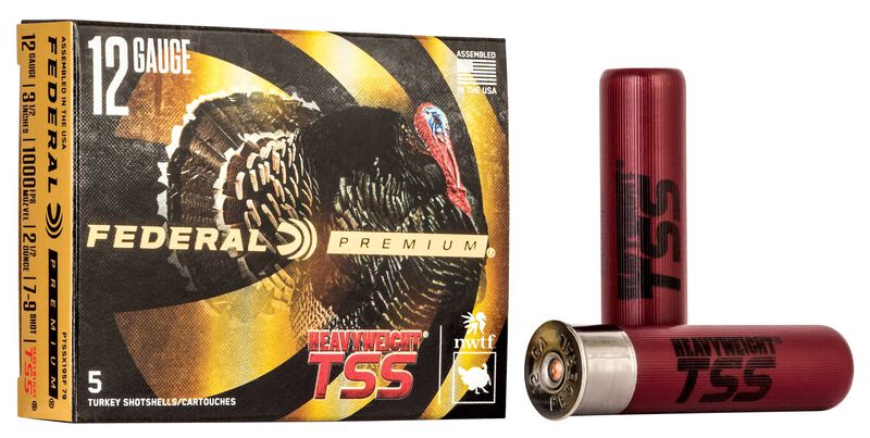 Heavyweight TSS, 12 Gauge, 7 and 9 Shot, 3-1/2 in, 2 1/2 oz, 1000 fps