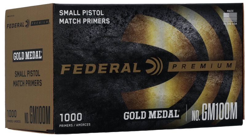 Gold Medal Centerfire Primer, Small Pistol Match