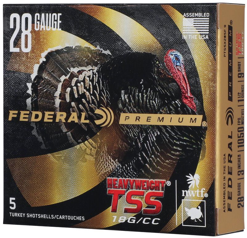 Heavyweight TSS, 28 Gauge, 9 Shot, 3 in, 1 1/2 oz, 1050 fps