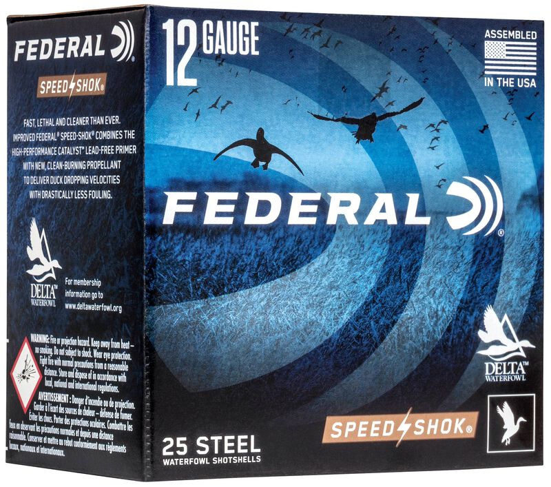 Speed-Shok, 12 Gauge, 2 Shot, 3 in, 1 1/8 oz, 1550 fps