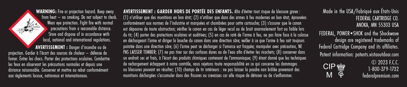 Power-Shok Rifle, 35 Rem, 200 Grain, Jacketed Soft Point, 2080 fps