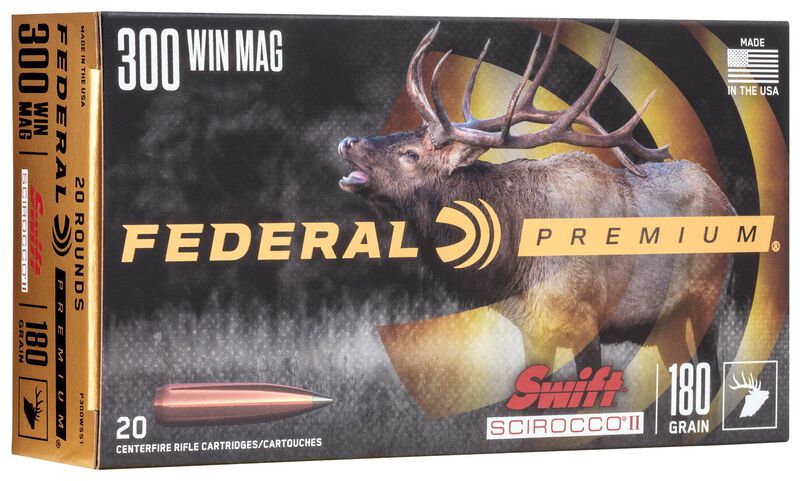 Swift Scirocco II, 300 Win Mag, 180 Grain, Swift Scirocco, 2960 fps