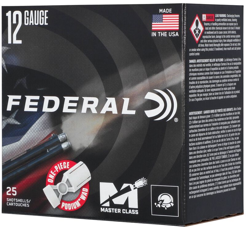 Master Class, 12 Gauge, 7.5 Shot, 2-3/4 in, 1 1/8 oz, 1235 fps