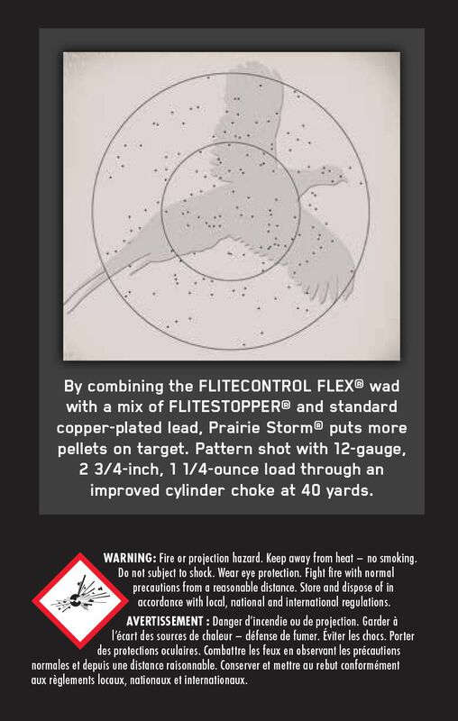 Prairie Storm FS Lead, 12 Gauge, 5 Shot, 3 in, 1 5/8 oz, 1350 fps