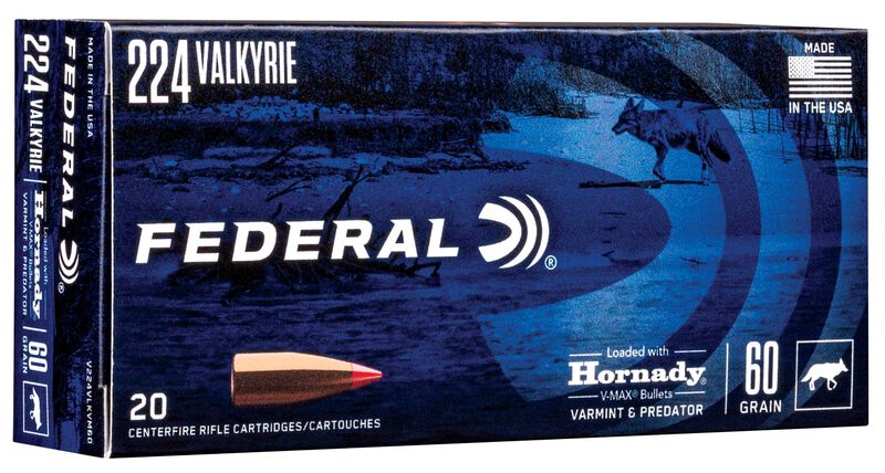 Varmint &amp; Predator, 224 Valkyrie, 60 Grain, Hornady&reg; V-Max&reg;, 3300 fps