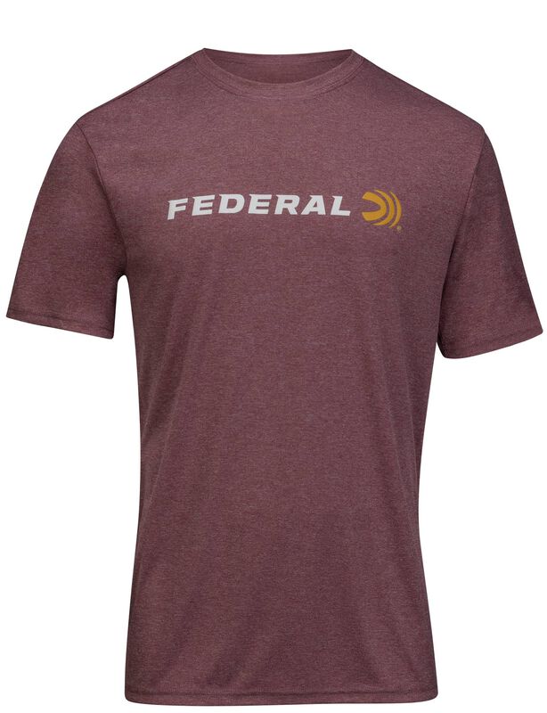 Federal Xtreme-Tek T-Shirt Heather Maroon