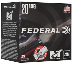 Master Class, 20 Gauge, 7.5 Shot, 2-3/4 in, 7/8 oz, 1250 fps