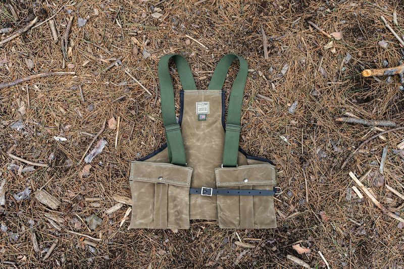 Federal/Duluth Pack Hunting Vest, Brown, Waxed Canvas