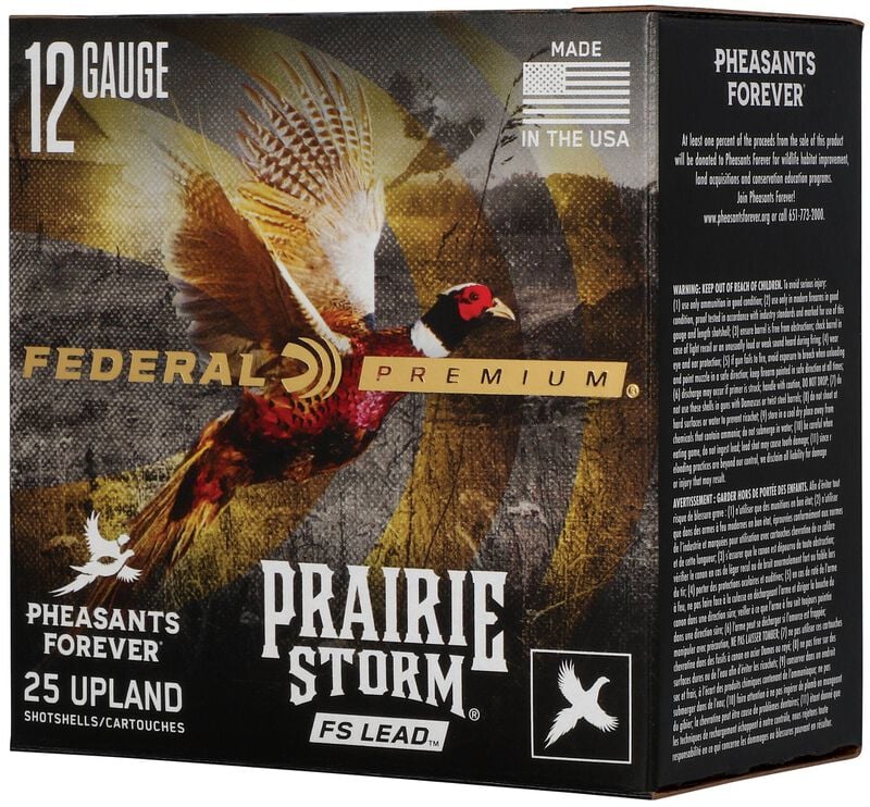Prairie Storm FS Lead, 12 Gauge, 6 Shot, 2-3/4 in, 1 1/4 oz, 1500 fps