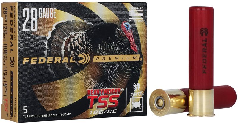 Heavyweight TSS, 28 Gauge, 9 Shot, 2-3/4 in, 1 1/4 oz, 1100 fps