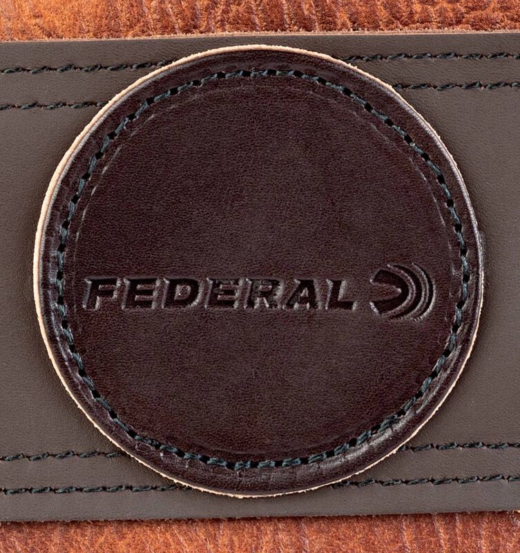 Federal/Duluth Pack Bison Leather Rifle Case, Brown, 52 inch x 10 inch x 3 inch