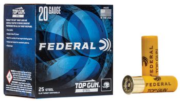 Top Gun - Steel, 20 Gauge, 7 Shot, 2-3/4 in, 7/8 oz, 1210 fps